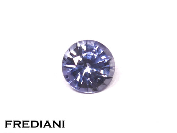 Saphir bleu rond