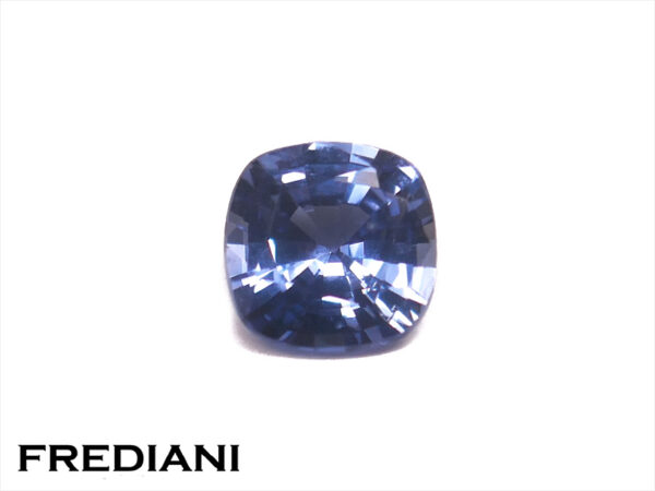 saphir bleu coussin
