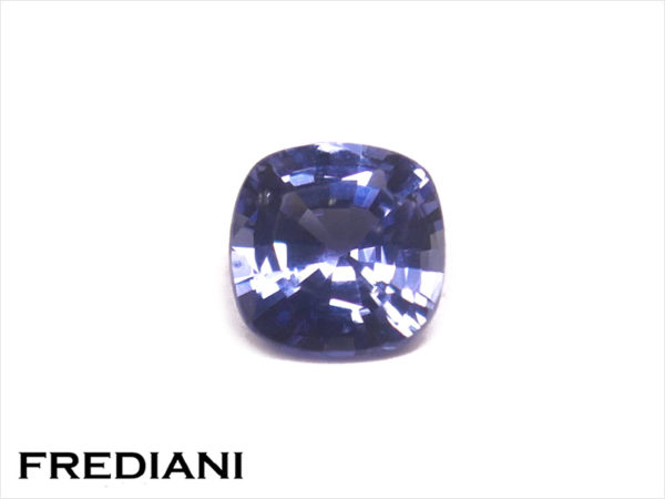 Saphir bleu coussin