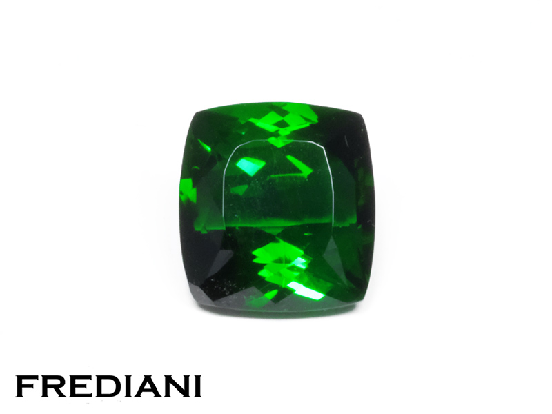 Tourmaline verte coussin naturelle