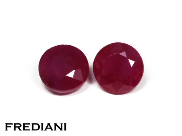 Appairage de rubis ronds