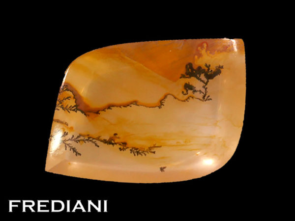 Quartz dendritique naturel