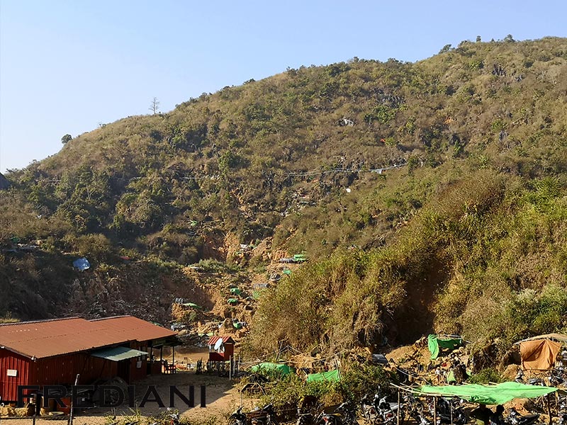 Mogok, les mines de Kyauk Pya That