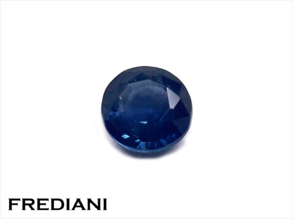 saphir bleu rond