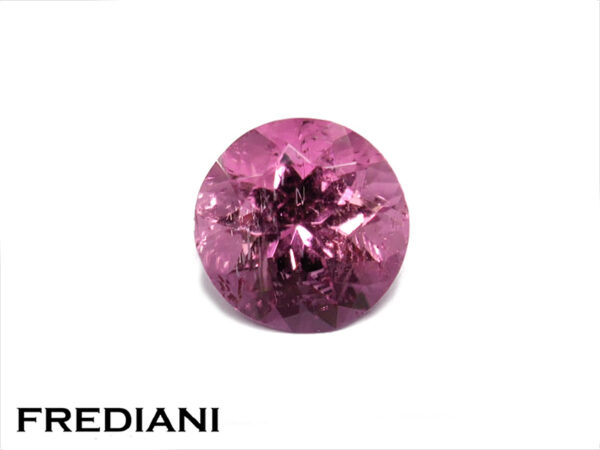 Tourmaline rose ronde naturelle
