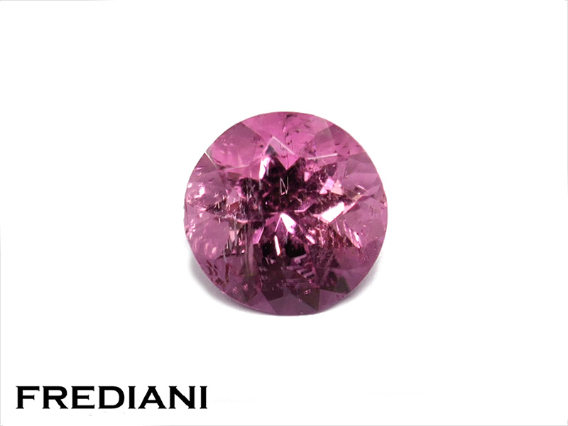Tourmaline rose ronde naturelle