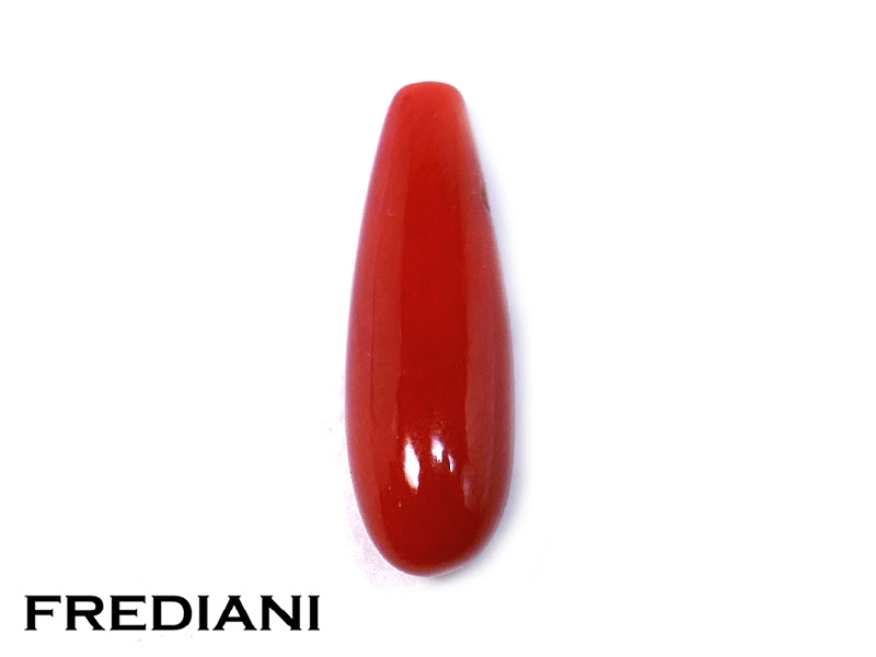Pampilles en corail rouge