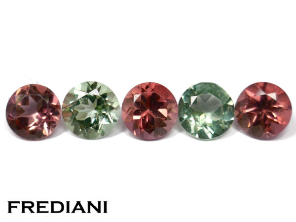 Lot de tourmalines rondes naturelles