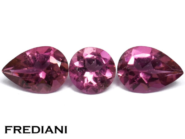 Lot de tourmalines roses