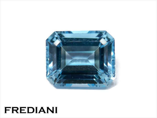 Topaze bleue rectangulaire