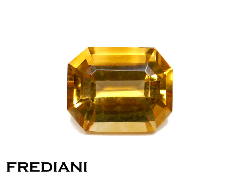 Citrine rectangulaire