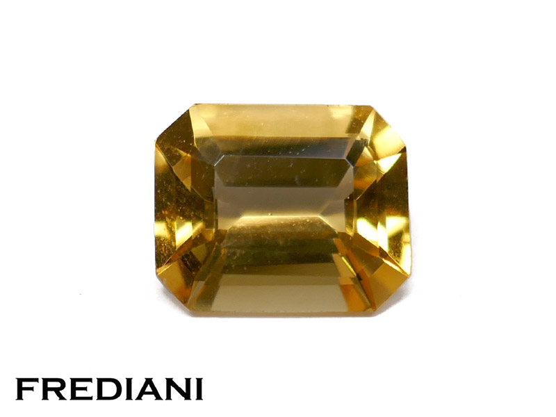 Citrine rectangulaire