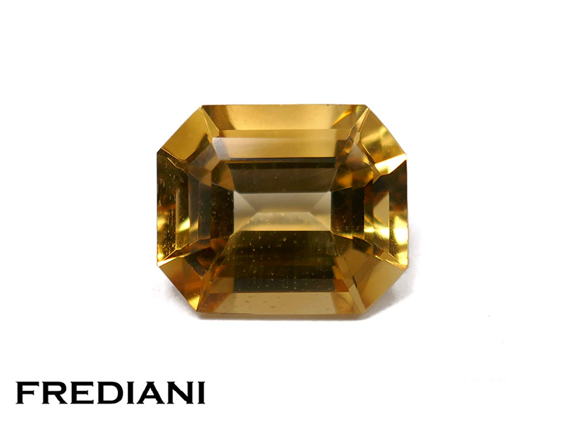 Citrine rectangulaire