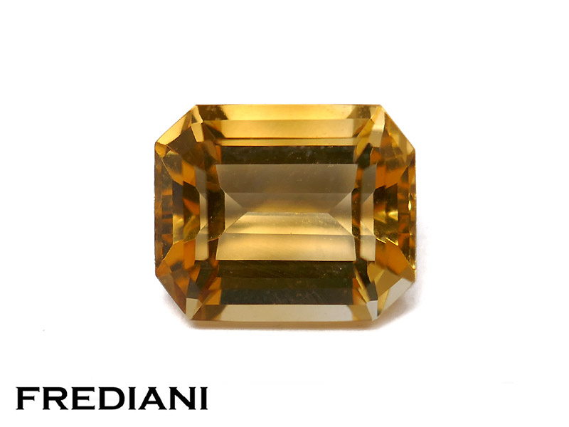 Citrine rectangulaire