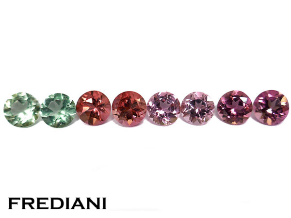 Lot de tourmalines rondes naturelles