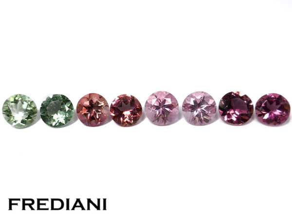 Lot de tourmalines rondes naturelles