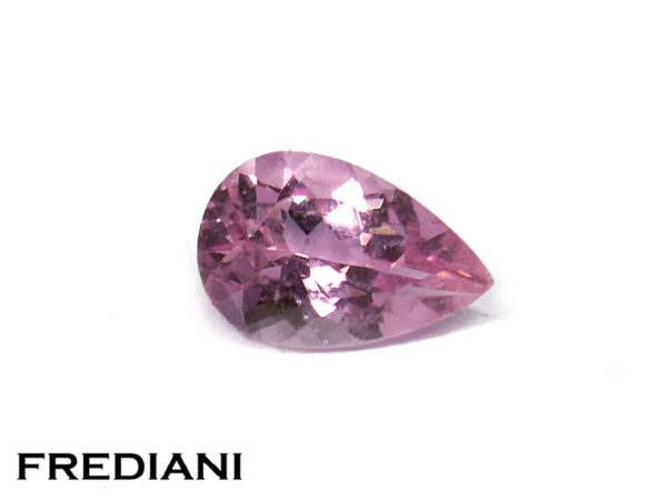 Tourmaline rose poire naturelle