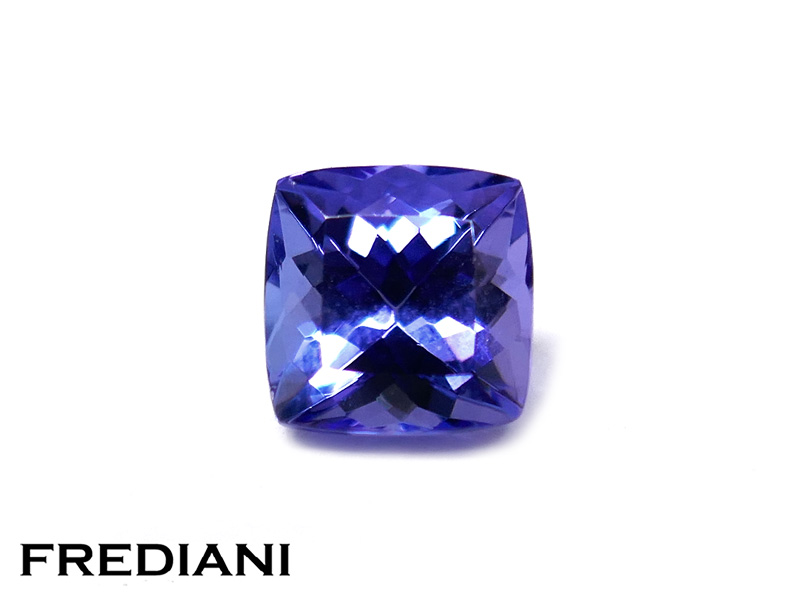 Tanzanite coussin carré