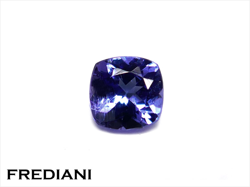 Tanzanite coussin carré
