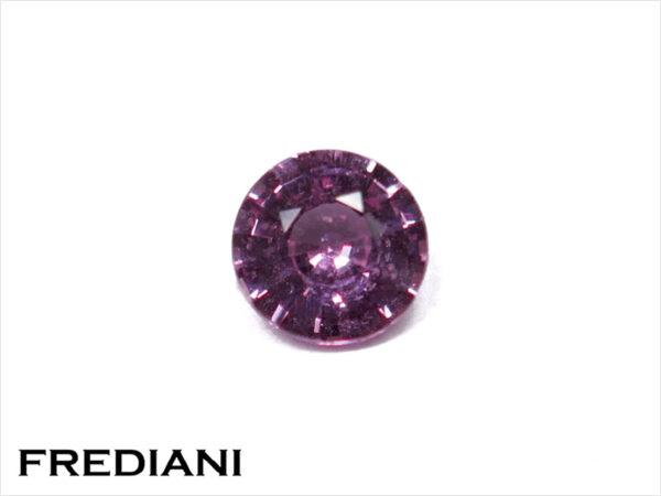 Saphir rose rond