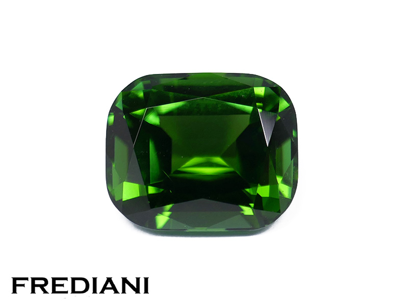Tourmaline verte coussin naturelle