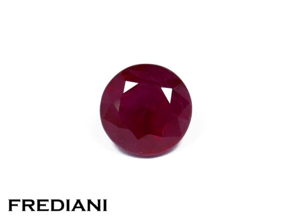 Rubis rond de Birmanie
