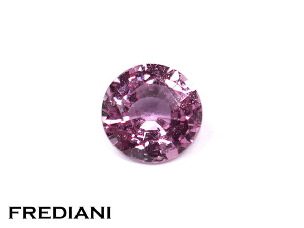Saphir rose rond
