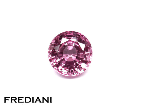 Saphir rose rond