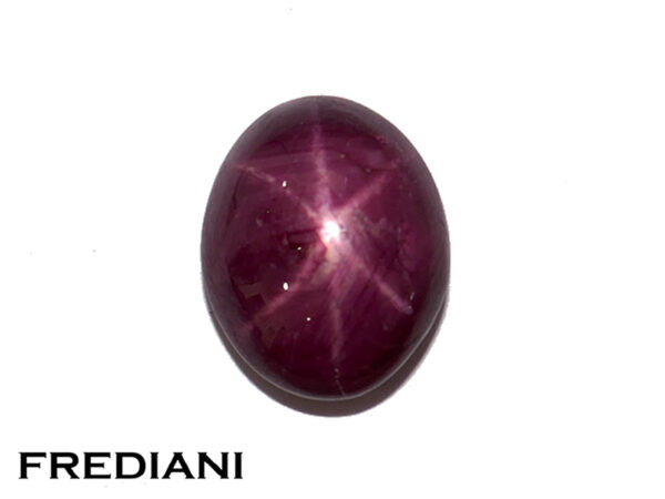 Rubis étoilé cabochon