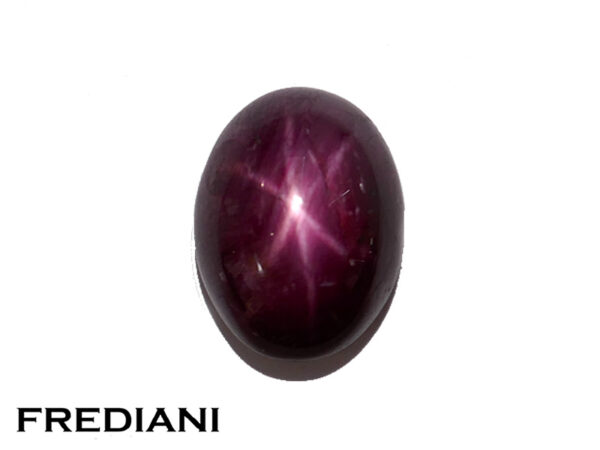 Rubis étoilé cabochon