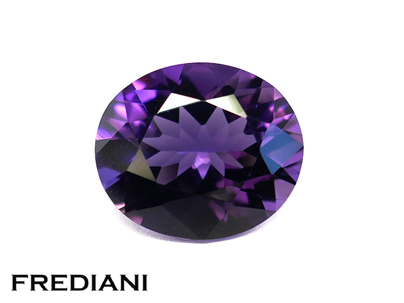 Amethyste ovale naturelle