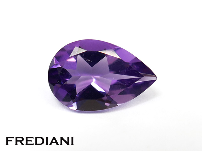 Amethyste poire naturelle