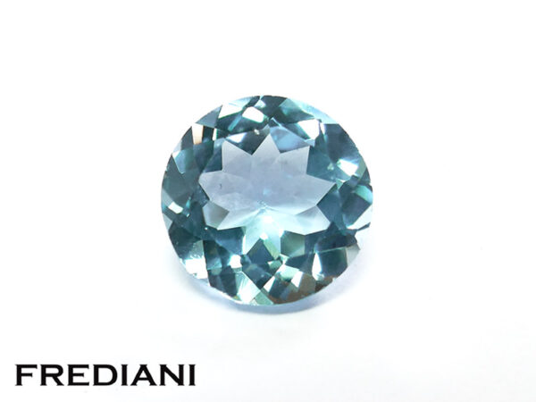 Topaze bleue ronde 10 mm de 4.03 carats
