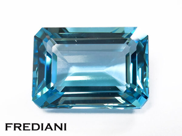 topaze bleue rectangulaire