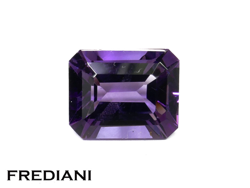 Amethyste rectangulaire naturelle