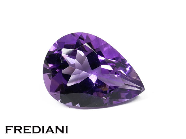 Améthyste poire naturelle 142x100 de 4.94 carats