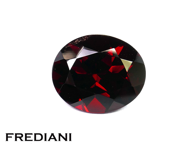 Grenat almandin ovale