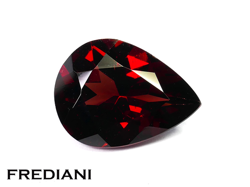 Grenat almandin poire naturel