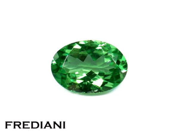 Grenat tsavorite ovale naturel 69x49 de 0.78 carat