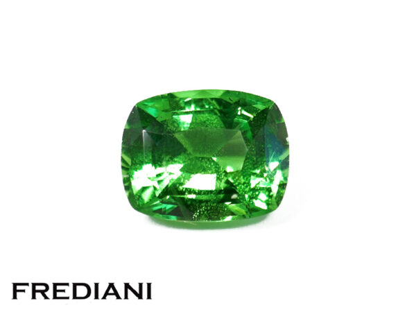 Grenat tsavorite coussin naturel 78x62 de 1.75 carat