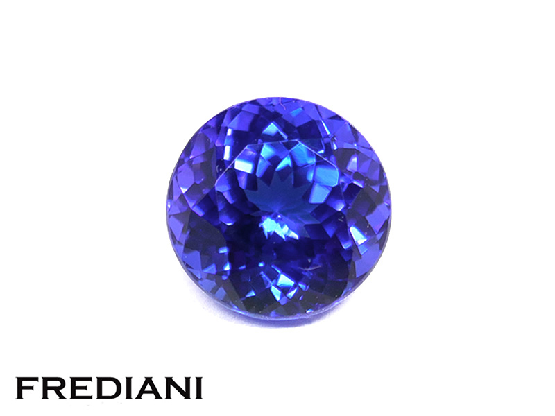 Tanzanite ronde top couleur