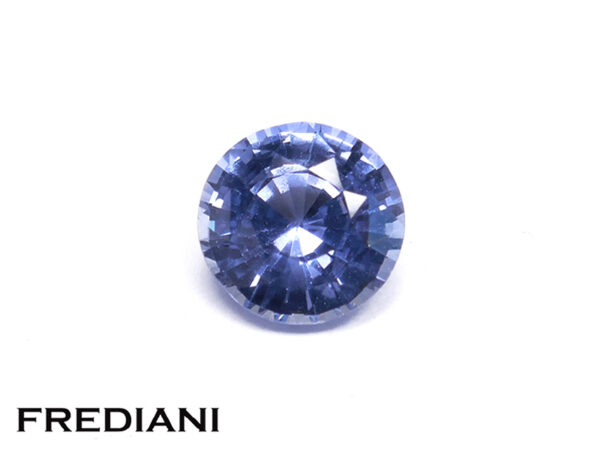 Saphir bleu rond 6.3 mm de 1.15 carat