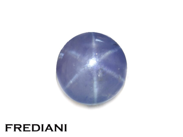 Saphir bleu étoilé naturel certifié 100x94 de 3.91 carats