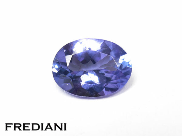 Tanzanite ovale 81x61 de 1.29 carat