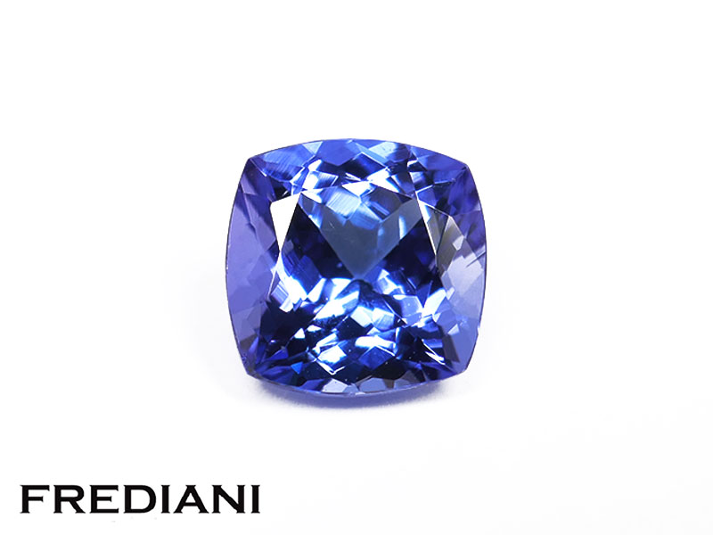 Tanzanite coussin