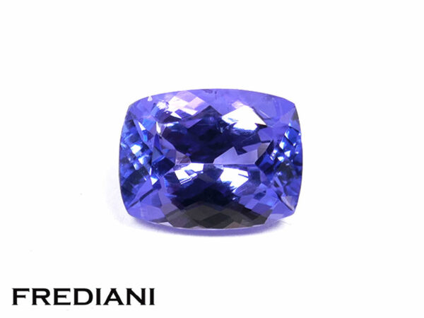 Tanzanite coussin 85x65 de 2.17 carats