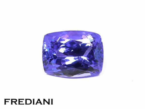 Tanzanite coussin 85x65 de 2.29 carats