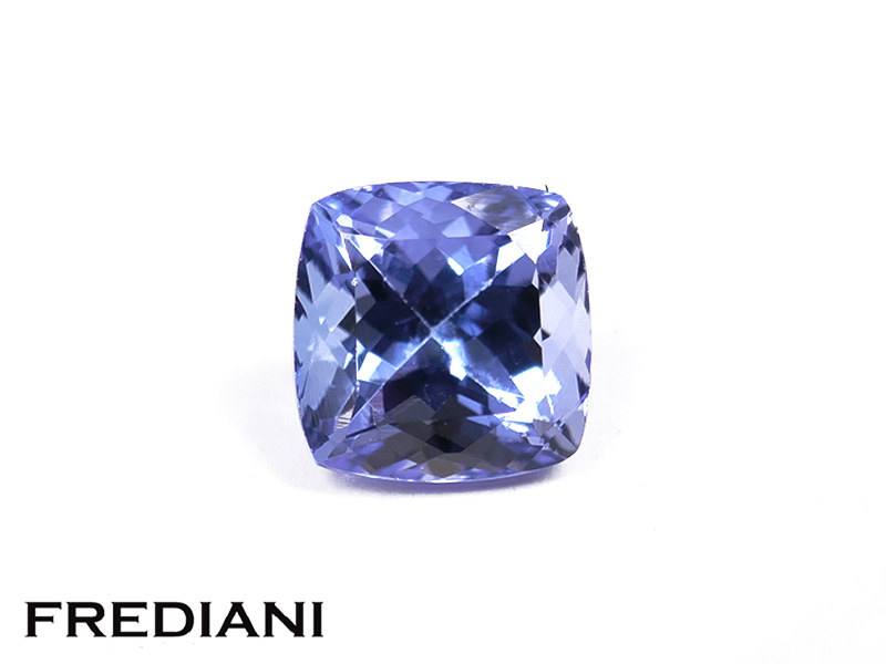 Tanzanite coussin 71x71 de 2.30 carats