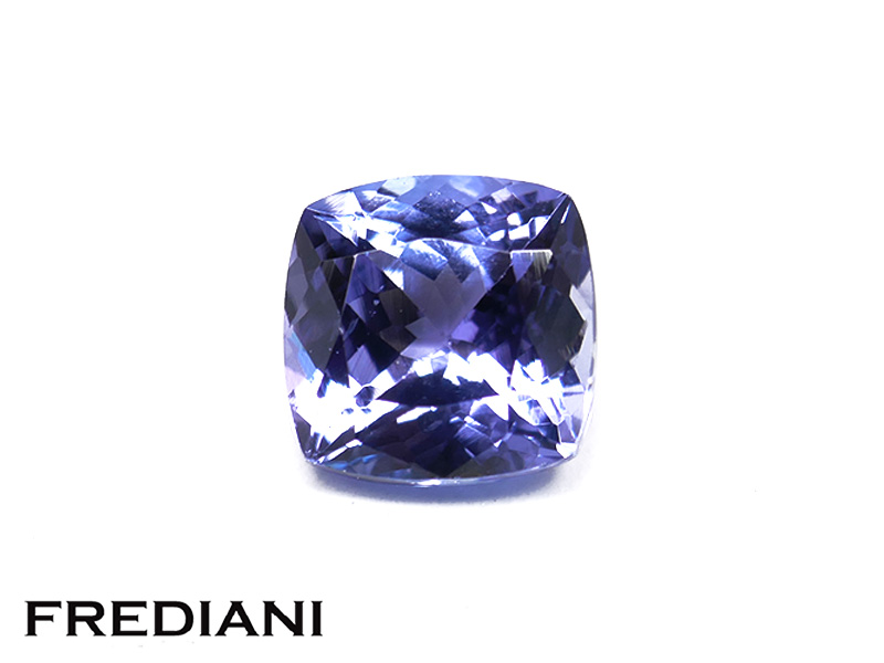 Tanzanite coussin