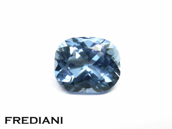 Aigue-marine coussin 75x63 de 1.20 carat